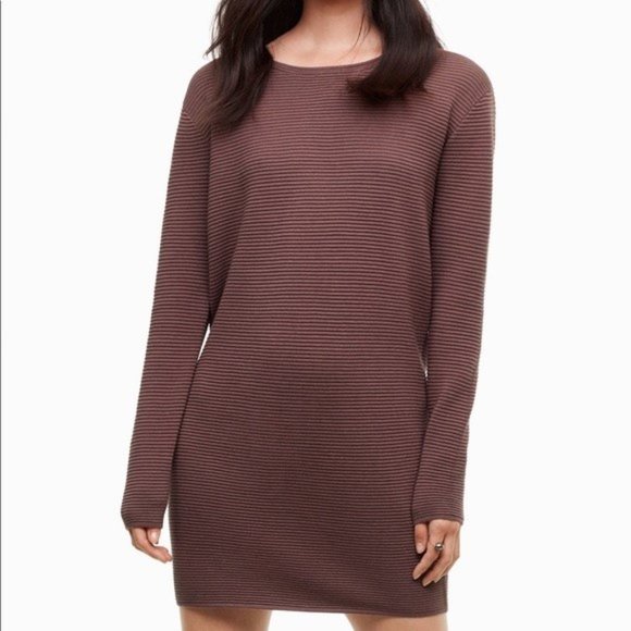 Mauve Wilfred sweater dress - Picture 1 of 3